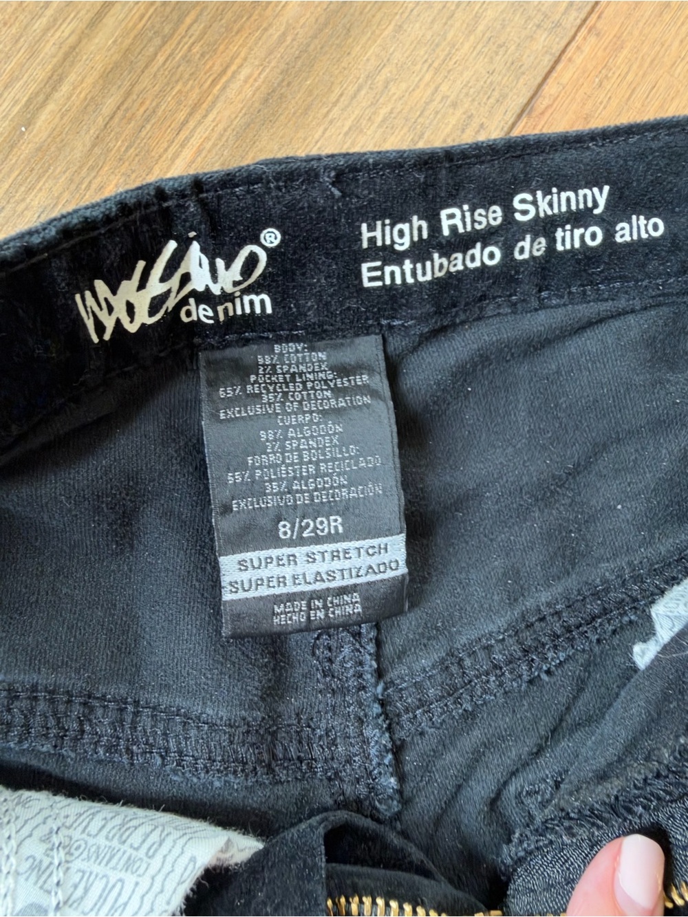 Mossimo Supply Co. High Rise Skinny Jeans - Black